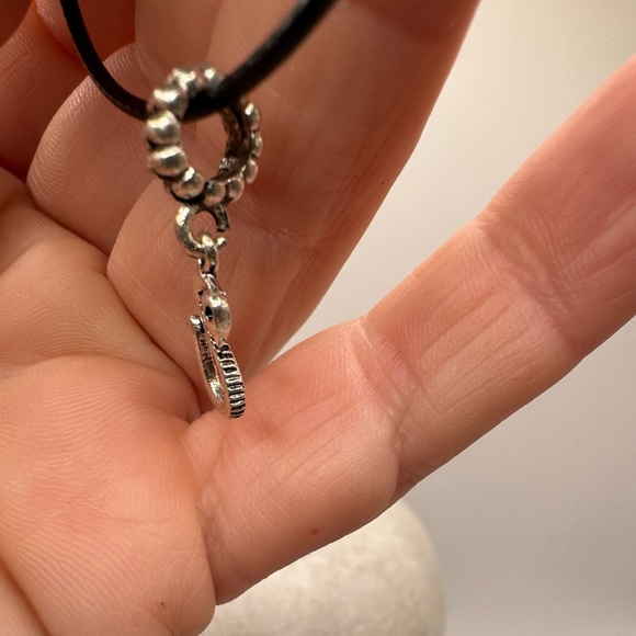 3/$15 Silvery Snake Pandora-type European charm - Picture 5 of 5